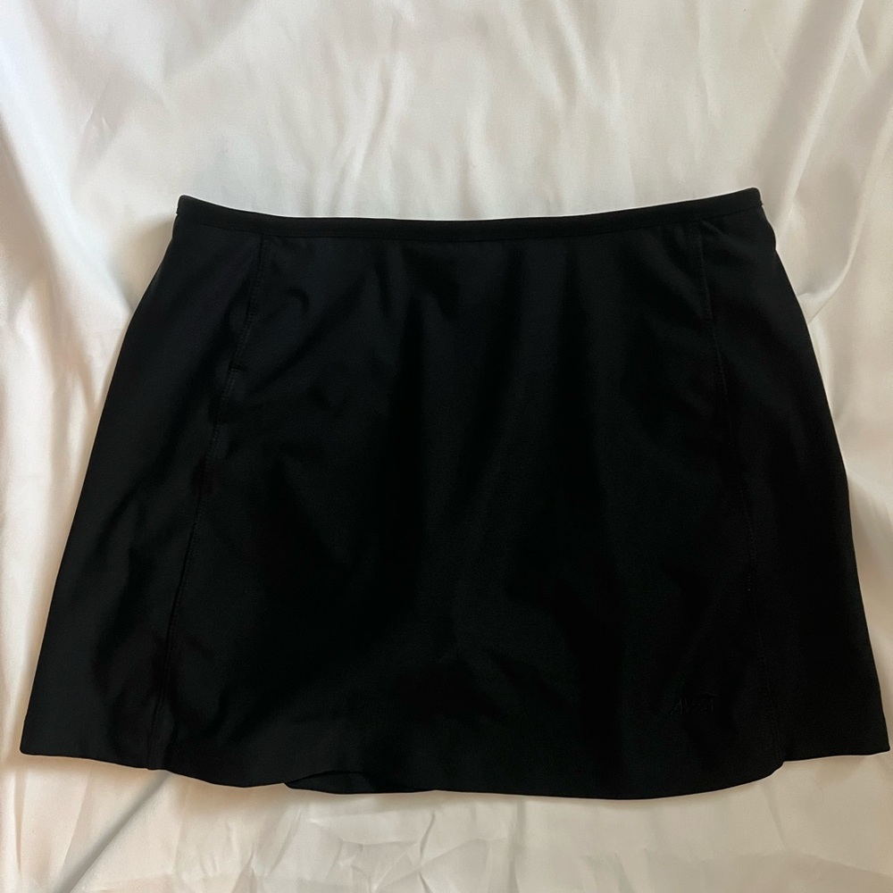 Athleisure Black Women's Skirt